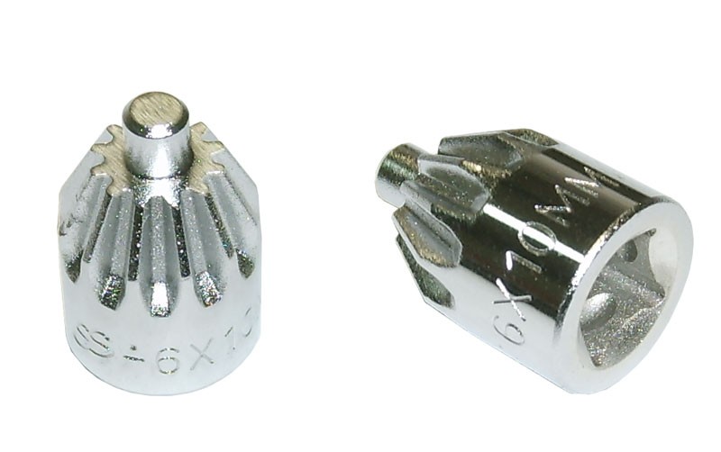 Ключ-головка для патрона Skrab 6х10мм 3/8" – №1