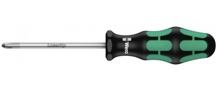 Отвертка крестовая Wera Kraftform Plus PH2 х 100 мм – №1