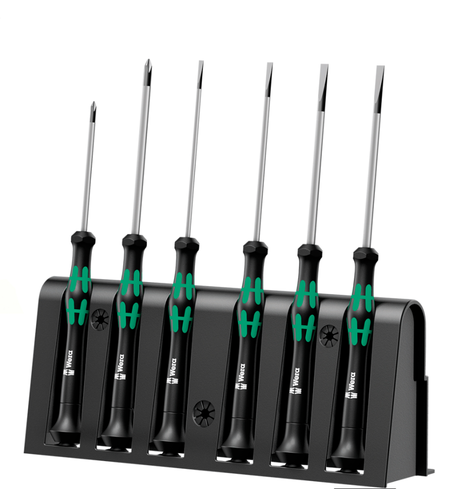 Набор отверток для точных работ Wera с подставкой (6 предметов) – №1