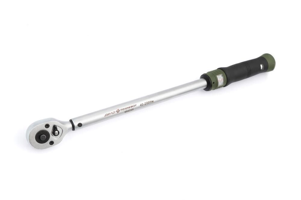 Ключ динамометрический шкальный Дело Техники 40-200 Нм 1/2" – №1