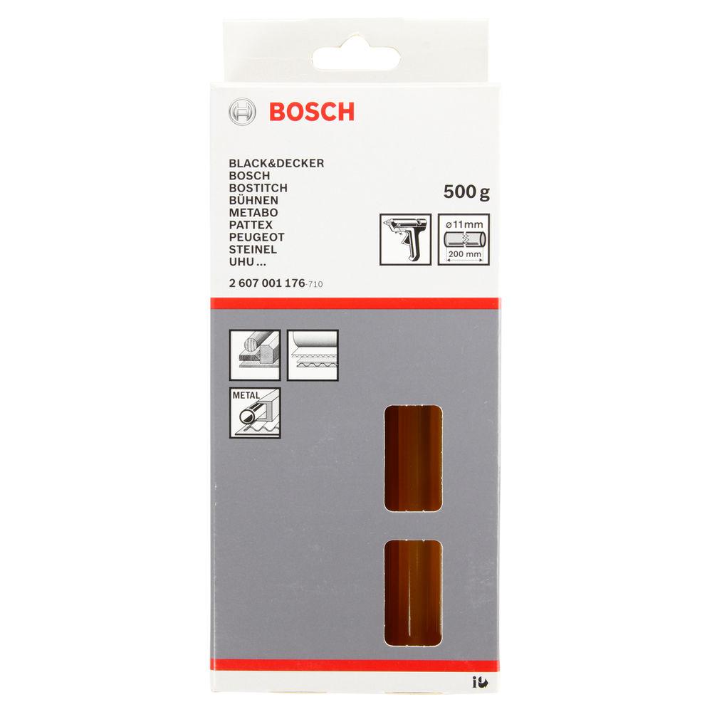 Клей для термопистолета Bosch 11х200 мм желтый (2607001176) – фото №1 Клей для термопистолета Bosch 11х200 мм желтый (2607001176) – №1