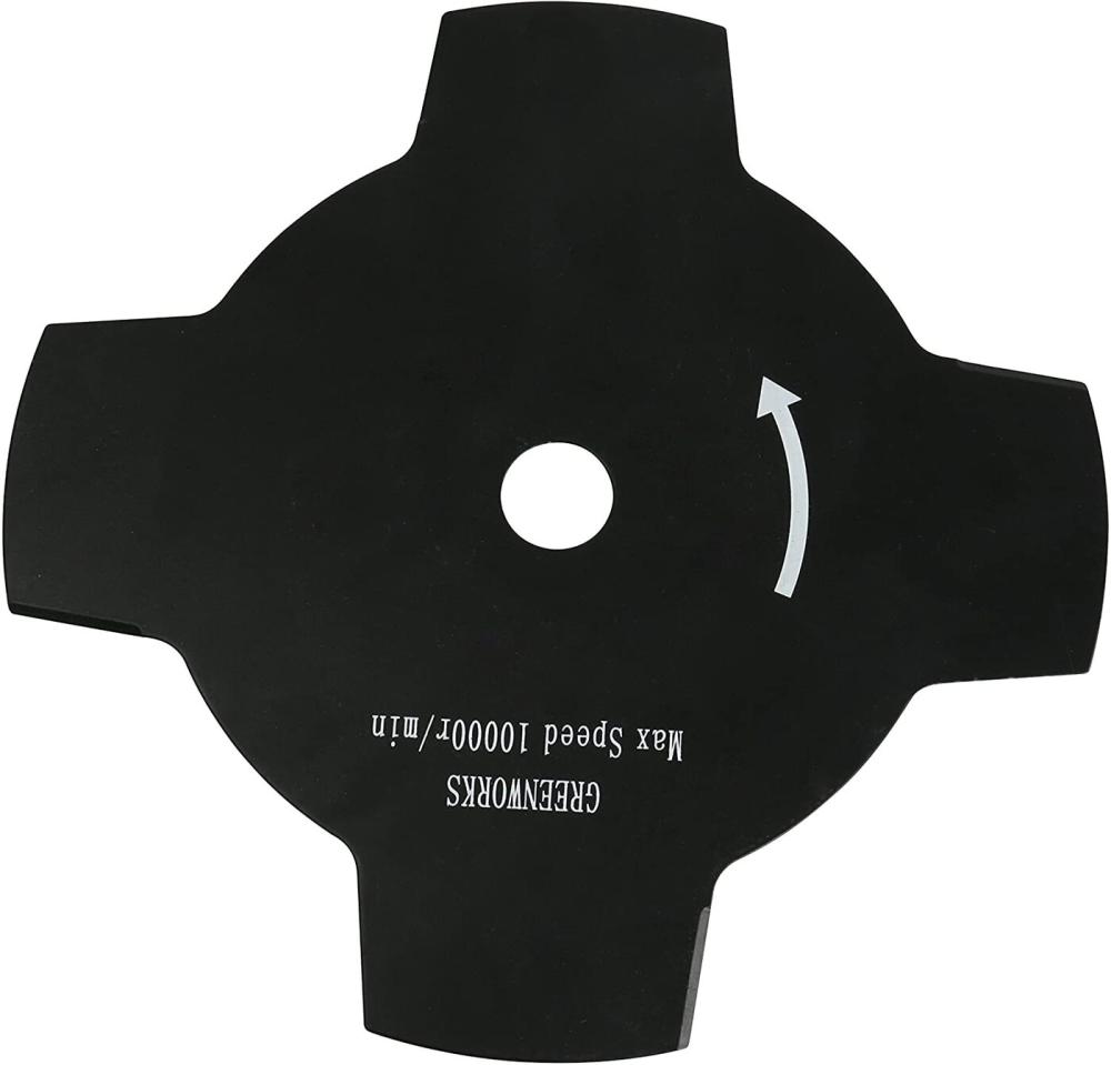 Нож для триммера Greenworks Brushcutter Blade (2905907) – фото №1 Нож для триммера Greenworks Brushcutter Blade (2905907) – №1
