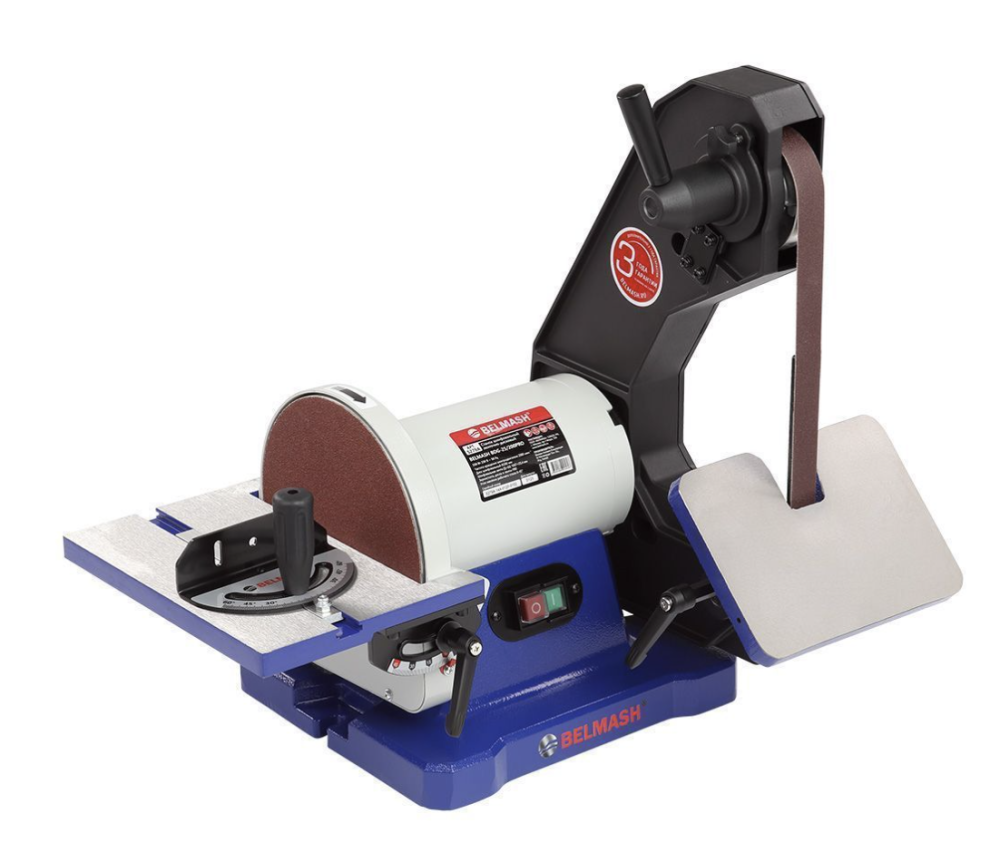 Станок шлифовальный Белмаш BDG 25/200PRO ленточно-дисковый – №4