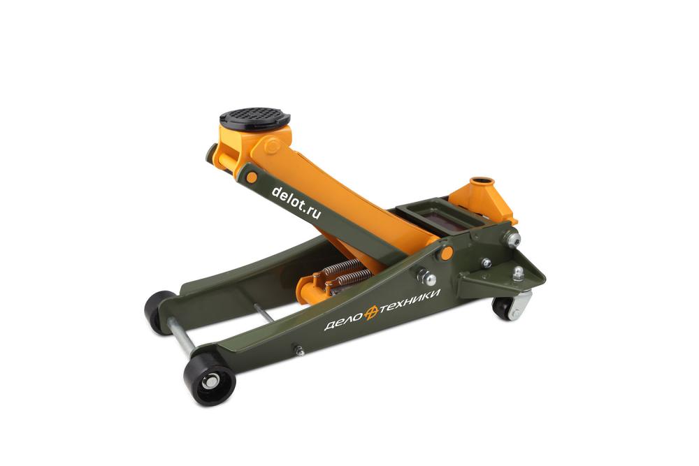 Домкрат подкатной Дело Техники 3,5т, 100-533 мм двухплунжерный – №1