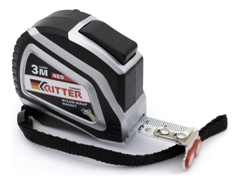 Рулетка Ritter Neo 3 м/16 мм – фото №1 Рулетка Ritter Neo 3 м/16 мм – №1