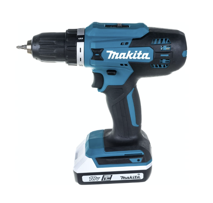 Аккумуляторная дрель-шуруповерт Makita DF488 DWAE (2х2,0 Ач) – №1