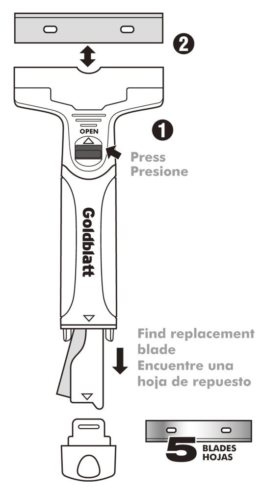 Скребок Goldblatt (G03072) – №1
