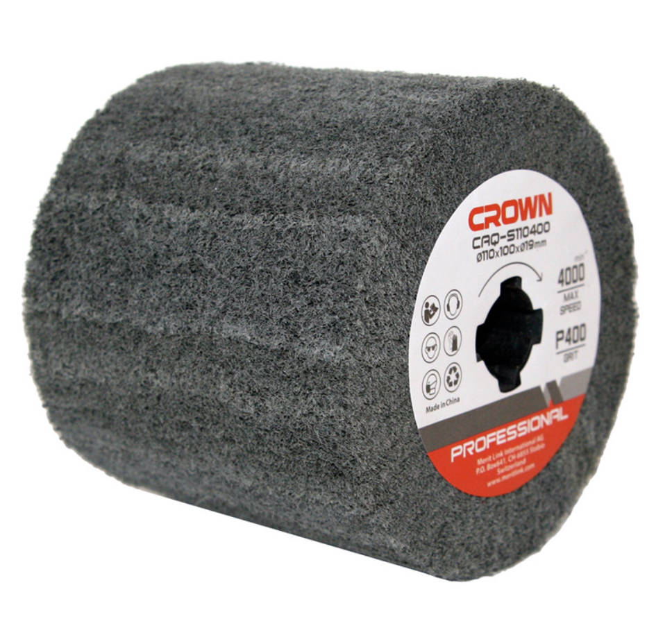 Щетка для браширования Crown CAQ-S110400 абразивная – №1