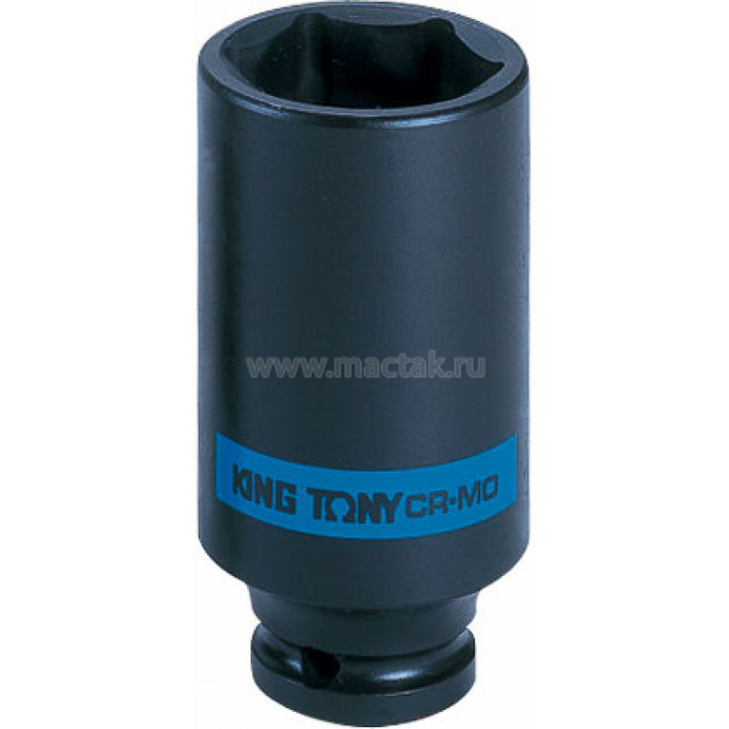 Головка торцевая King Tony 23 мм 1/2" глубокая – фото №1 Головка торцевая King Tony 23 мм 1/2" глубокая – №1