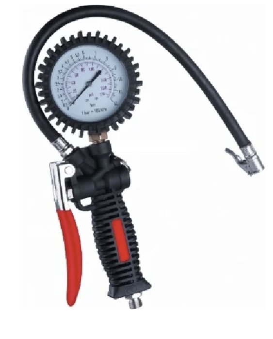 Пневматический пистолет для подкачки шин Torin TRG18A с манометром – №1