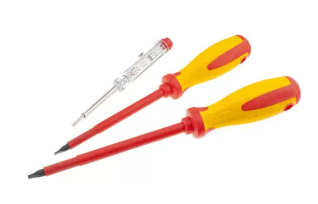 Набор диэлектрических отверток Strong (2 шт) + индикаторная – №1