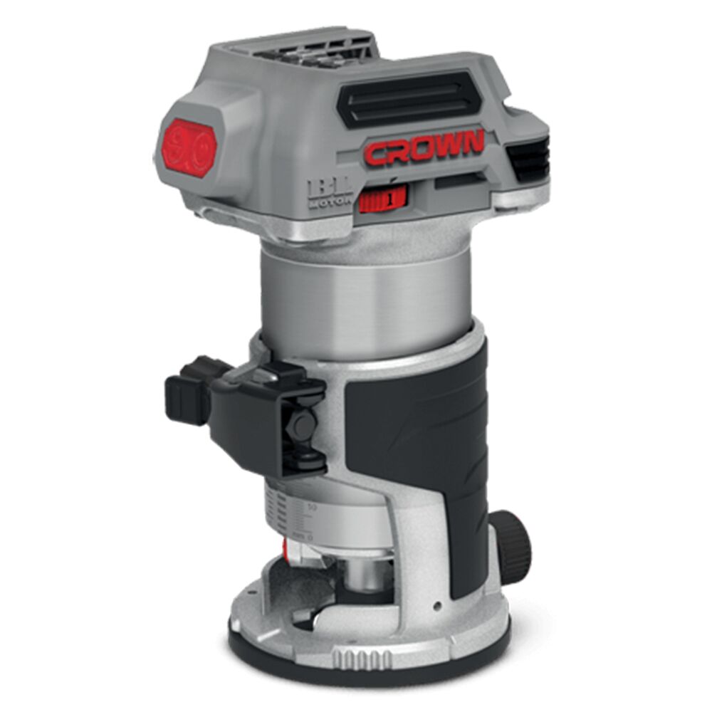 Аккумуляторный кромочный фрезер Crown CT26010HX (без акк. и з/у) – фото №1 Аккумуляторный кромочный фрезер Crown CT26010HX (без акк. и з/у) – №1