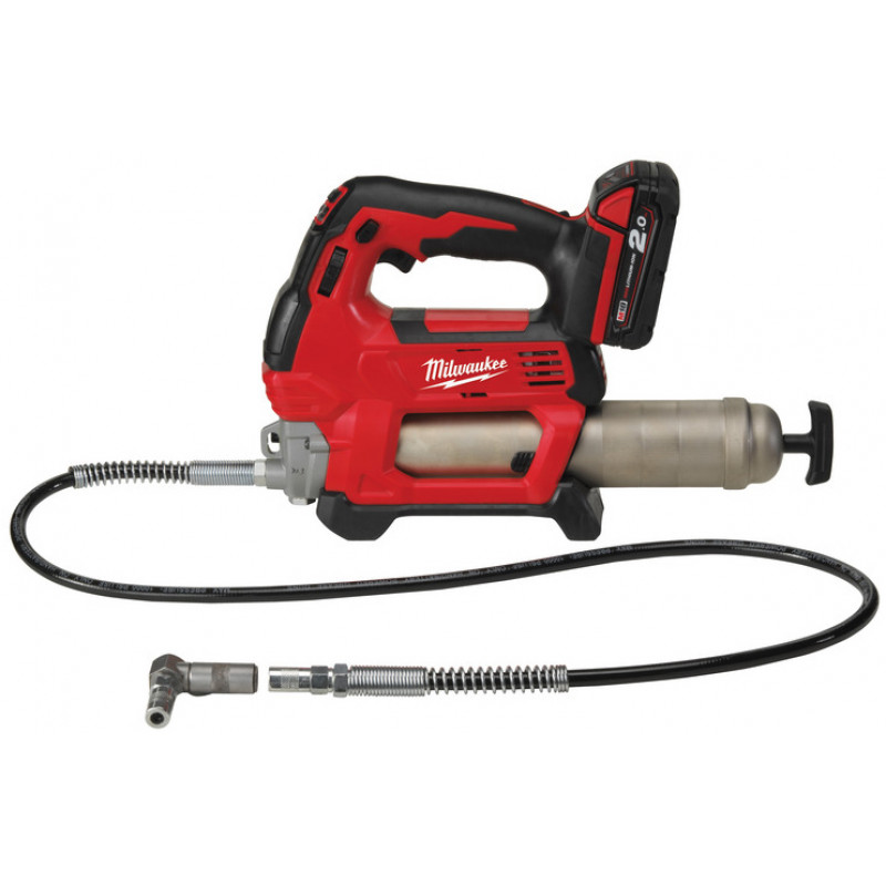 Аккумуляторный смазочный пистолет Milwaukee M18 GG-201C (Li-Ion 2Ач) – фото №1 Аккумуляторный смазочный пистолет Milwaukee M18 GG-201C (Li-Ion 2Ач) – №1