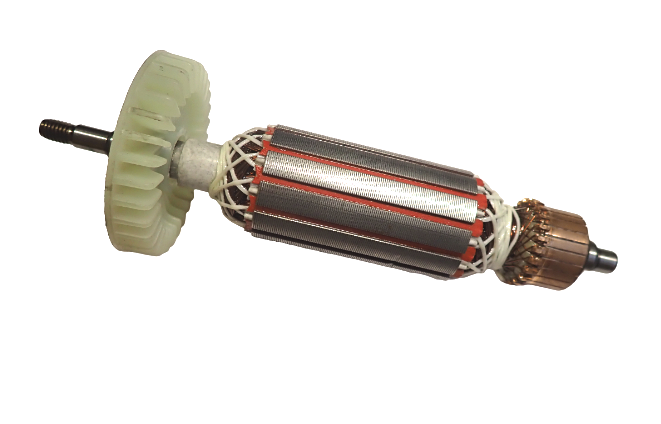 Якорь (ротор) для УШМ Интерскол 125/900 – №1