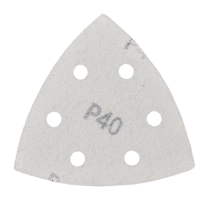 Лист шлифовальный Elitech 93х93 мм Р40, треугольный (5 шт) – №1