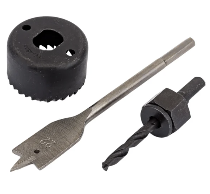 Набор для установки замков Elitech, 22/ 48 мм – №1