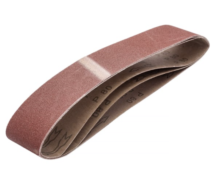 Лента шлифовальная Elitech 50х686 мм Р80 (3 шт) – №1