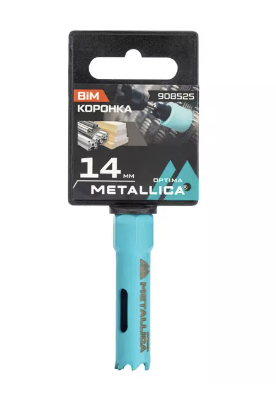 Коронка по металлу Metallica Optima 14 мм, 1/2" – фото №1 Коронка по металлу Metallica Optima 14 мм, 1/2" – №1