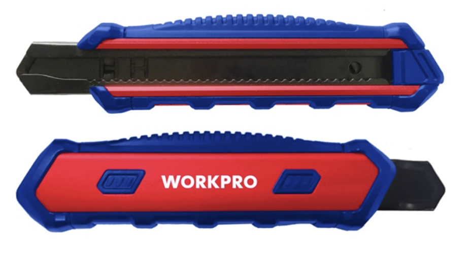Нож для тяжелых работ WORKPRO 18 мм (WP212015) – фото №1 Нож для тяжелых работ WORKPRO 18 мм (WP212015) – №1