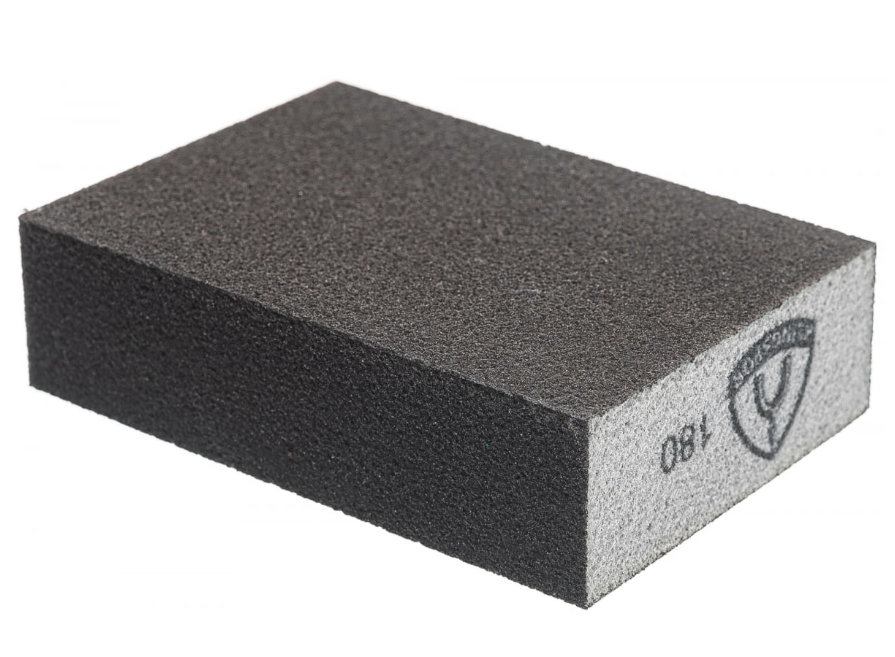 Брусок шлифовальный Klingspor SK500 P180 98х68х25 мм – №1