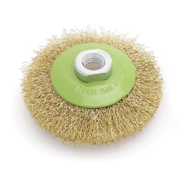 Щётка для УШМ Дело Техники 115 мм проволочная конусная – №1