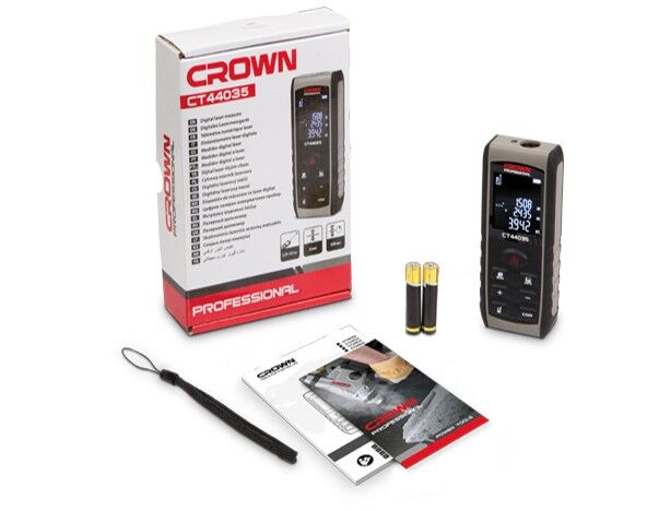 Лазерный дальномер Crown CT44035 – №1