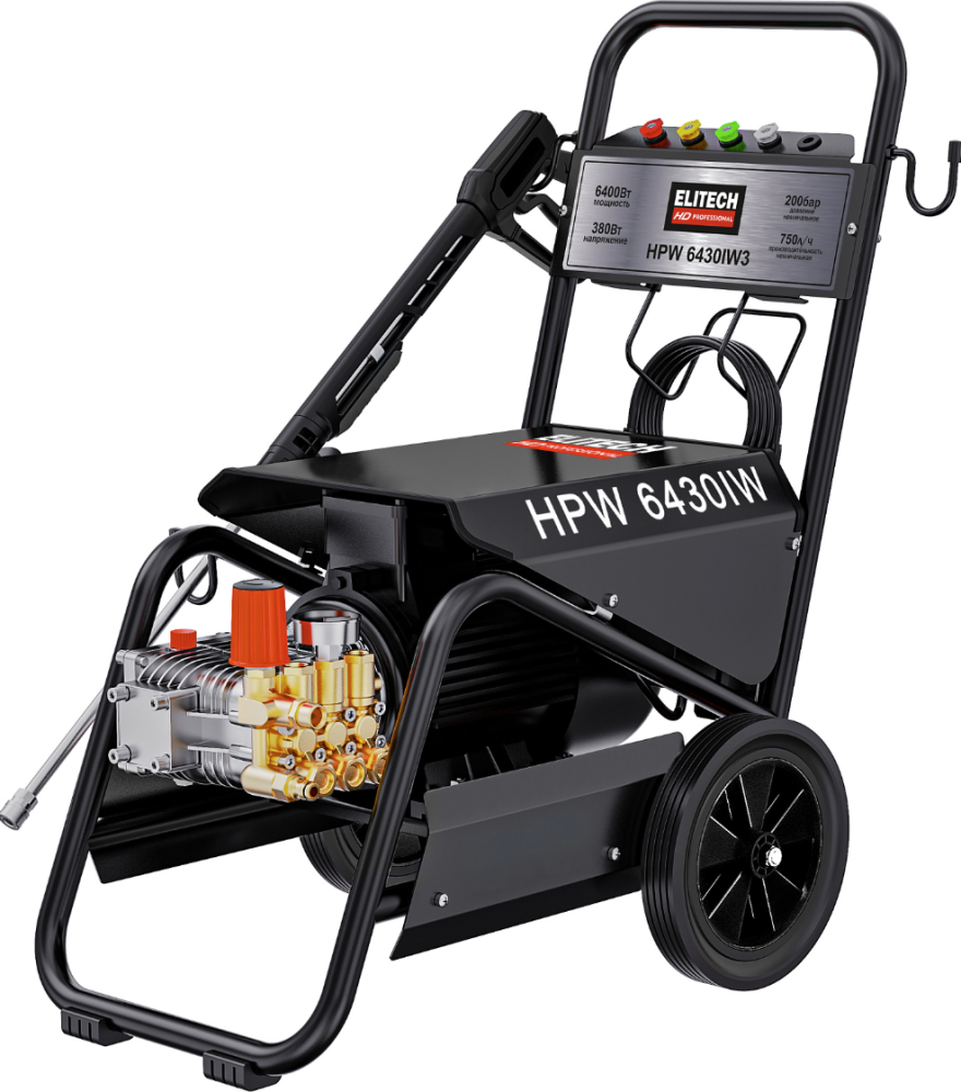 Мойка высокого давления Elitech HD HPW 6430IW3 (E0600.026.00) – №1