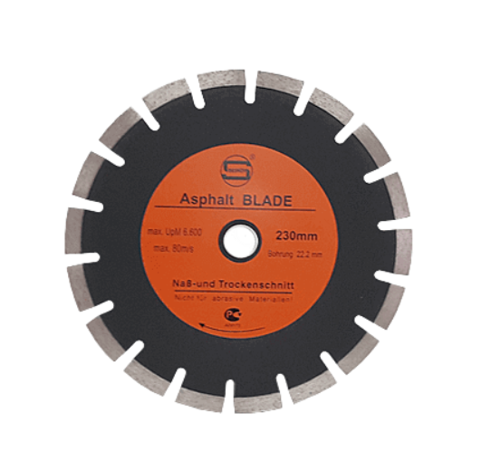 Диск алмазный Strong 230х10х20/22,2 мм по асфальту – №1