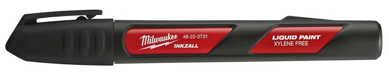 Маркер строительный Milwaukee Inkzall LP 3 мм, черный – фото №1 Маркер строительный Milwaukee Inkzall LP 3 мм, черный – №1
