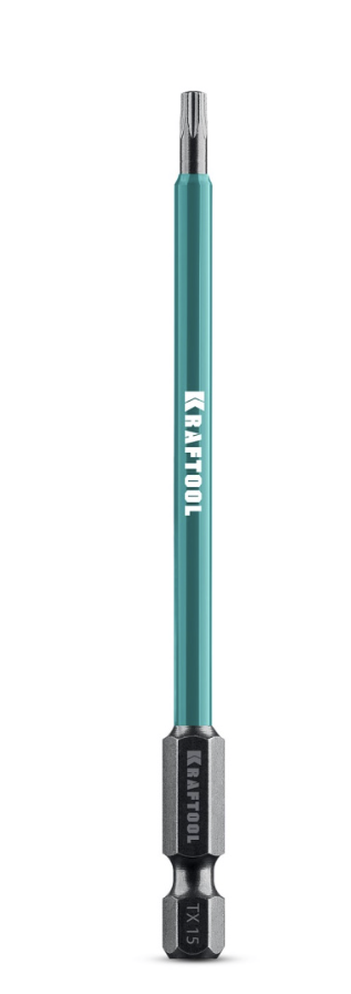 Бита Kraftool Optimum TX15х100 мм (1шт) – фото №1 Бита Kraftool Optimum TX15х100 мм (1шт) – №1