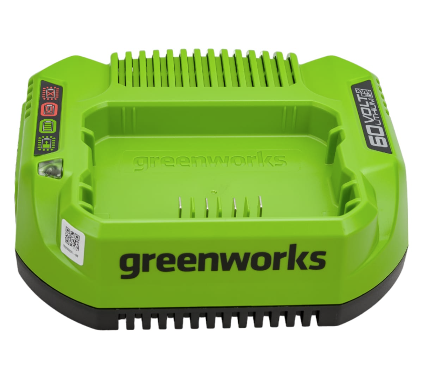 Зарядное устройство Greenworks G60C 60В 2932007 – фото №1 Зарядное устройство Greenworks G60C 60В 2932007 – №1