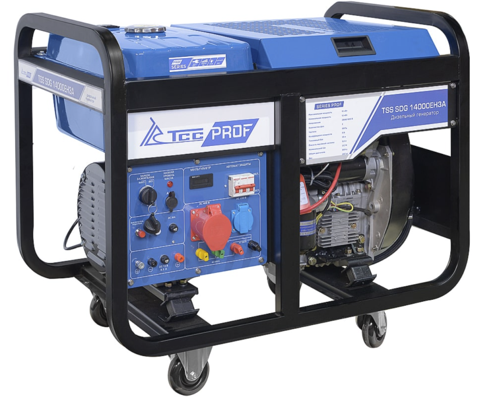 Генератор дизельный TSS SDG 14000EH3A – фото №2 Генератор дизельный TSS SDG 14000EH3A – №2