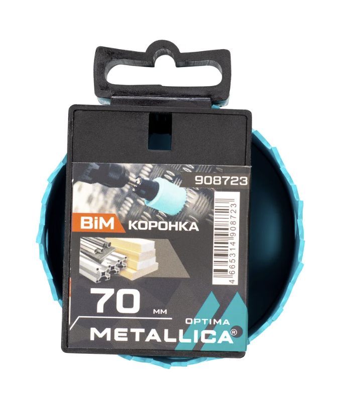 Коронка по металлу Metallica Optima 70 мм, 5/8" – №1
