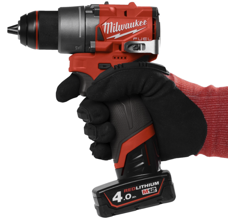 Аккумуляторная дрель-шуруповерт Milwaukee M12 FDD2-402X (2х4,0 Ач) – №2