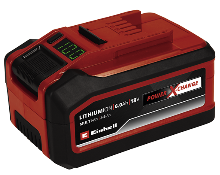 Аккумулятор Einhell PXC Plus 18V 6,0 Ah – фото №1 Аккумулятор Einhell PXC Plus 18V 6,0 Ah – №1