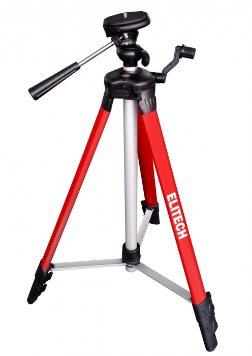 Штатив Elitech 63 -150 см 1/4" – фото №1 Штатив Elitech 63 -150 см 1/4" – №1