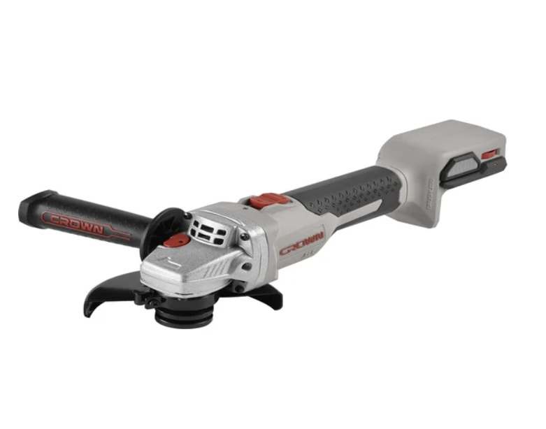 Аккумуляторная УШМ Crown CT23008-125HX (без акк. и зу) – фото №1 Аккумуляторная УШМ Crown CT23008-125HX (без акк. и зу) – №1