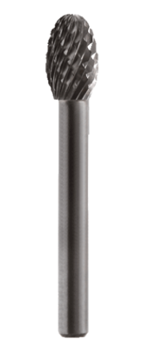 Шарошка по металлу Strong тип E 10 мм – №1