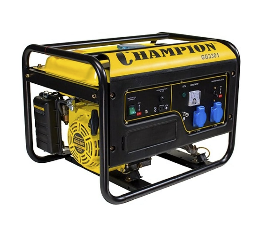 Генератор бензиновый Champion GG3301 – фото №1 Генератор бензиновый Champion GG3301 – №1
