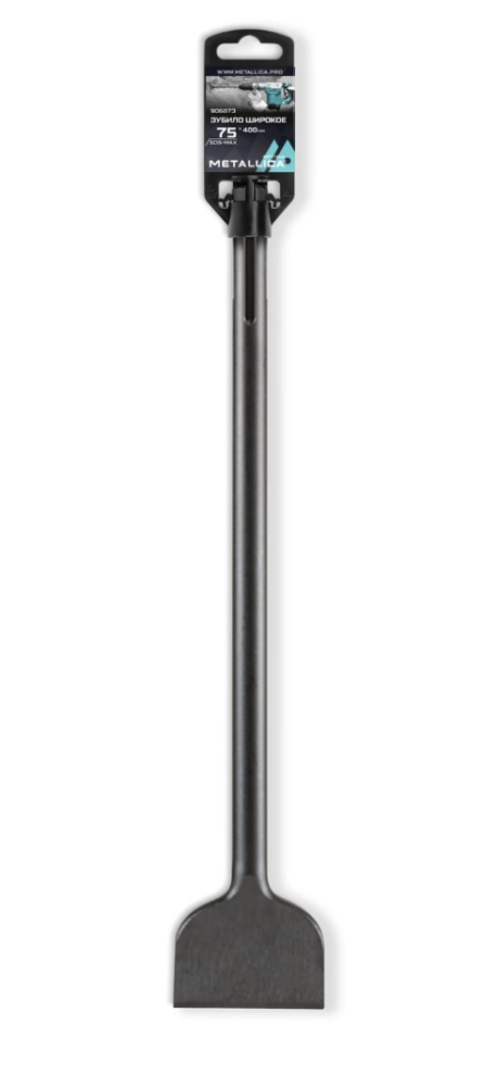 Зубило плоское SDS-max Metallica Optima 75х400/260 мм – фото №1 Зубило плоское SDS-max Metallica Optima 75х400/260 мм – №1