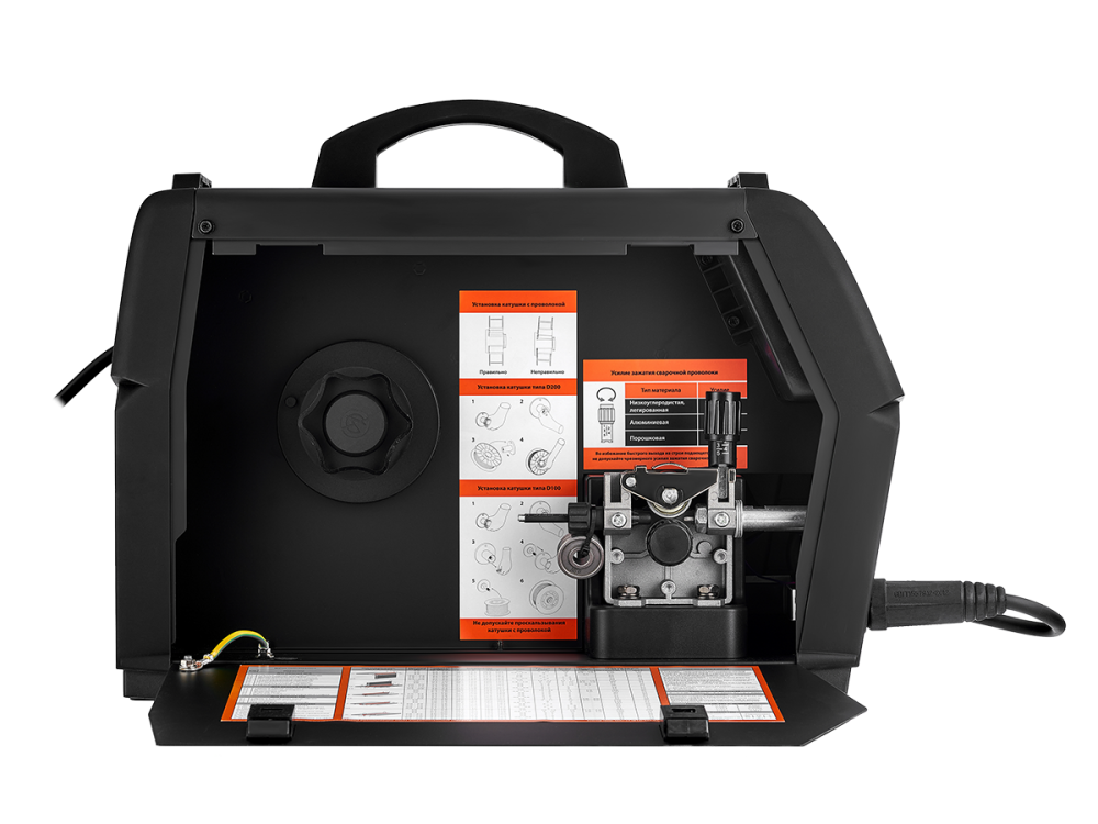 Сварочный полуавтомат Сварог MIG 200 REAL SMART Black (маска+карги) – фото №4 Сварочный полуавтомат Сварог MIG 200 REAL SMART Black (маска+карги) – №4