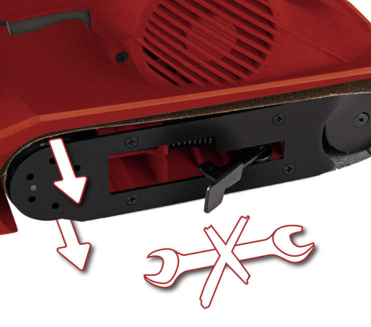 Ленточная шлифовальная машина Einhell TC-BS 8038 – №1