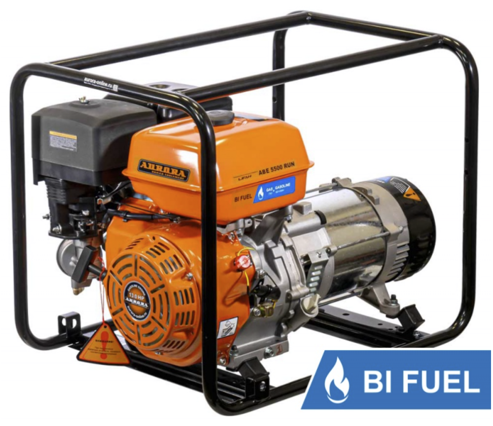 Генератор бензиновый Aurora ABE 5500 RUN – фото №1 Генератор бензиновый Aurora ABE 5500 RUN – №1