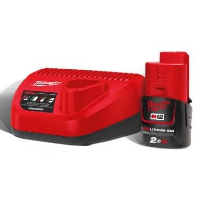 Энергокомплект Milwaukee M12 NRG-201 – фото №1 Энергокомплект Milwaukee M12 NRG-201 – №1