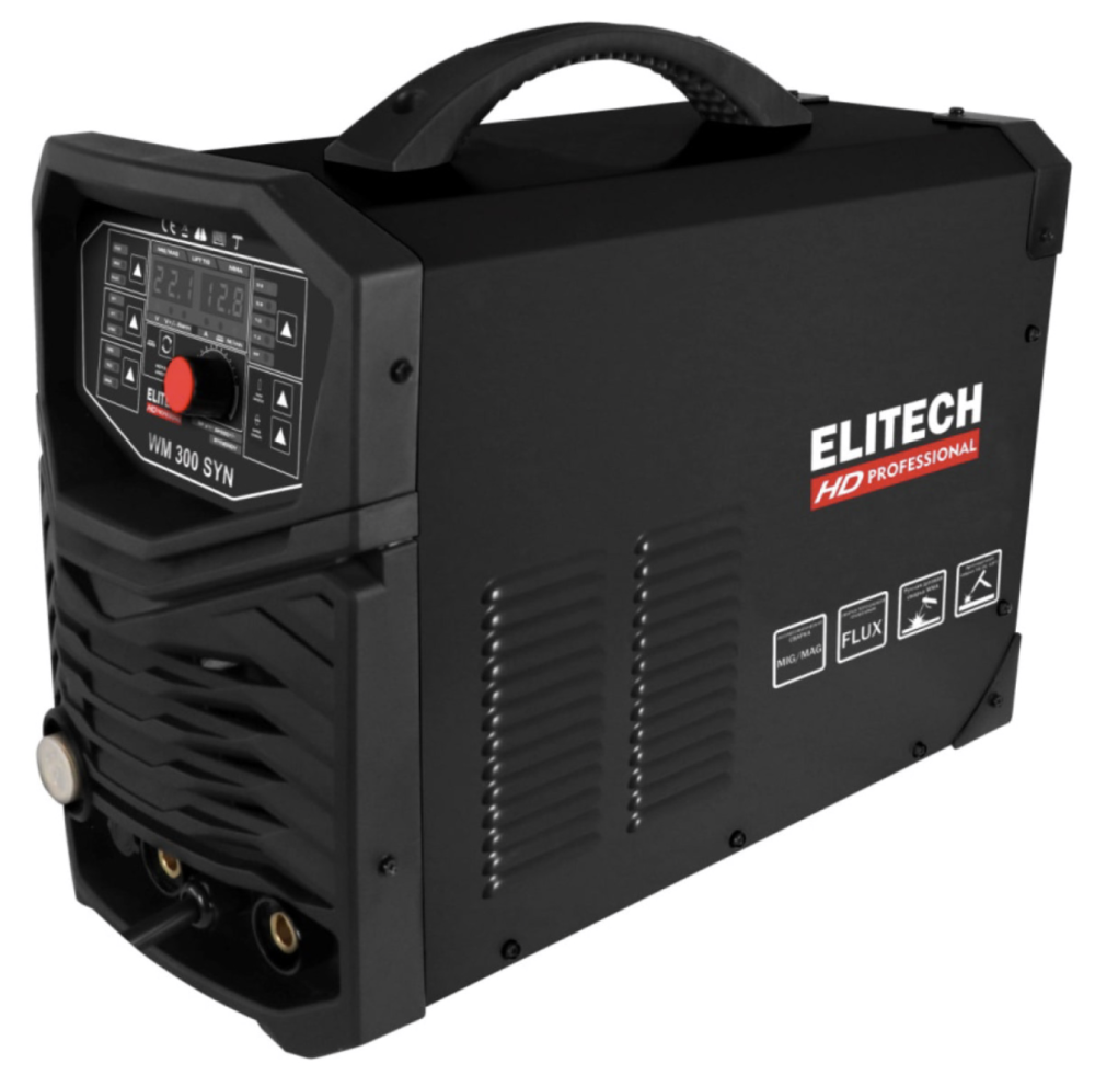 Сварочный полуавтомат Elitech HD WM 300 SYN – фото №1 Сварочный полуавтомат Elitech HD WM 300 SYN – №1