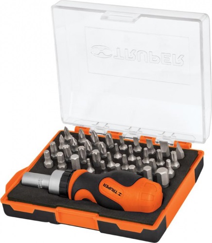 Отвертка с набором бит Truper (37 шт) (17845) – №1