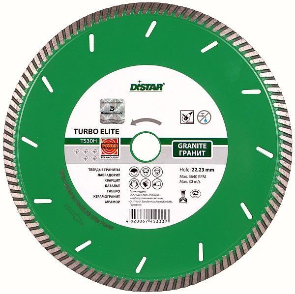 Диск алмазный Distar Elite Granite Turbo 180х22,23 – №1