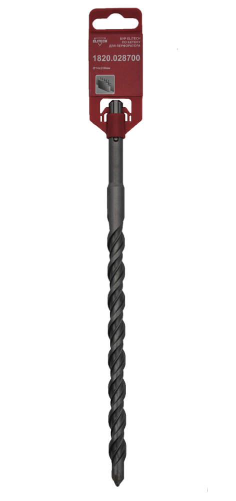 Бур SDS+ Elitech 14х260/200 мм – №1