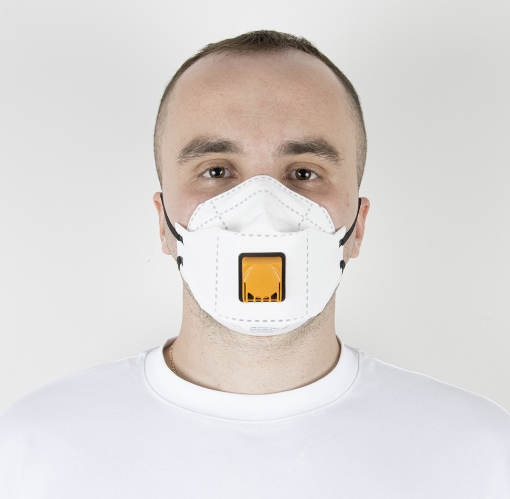 Респиратор трехпанельный Jeta Micron Flex FFP2 NR D с клапаном – №4