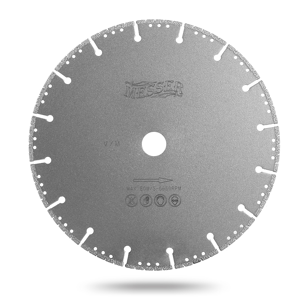 Диск алмазный Messer V/M 230х22,2 мм универсальный – №1